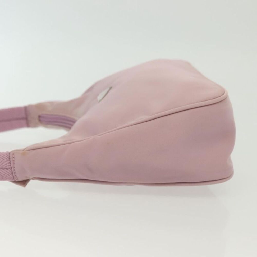 Prada Hobo Tessuto Pink Nylon Handbag - Picture 4 of 16
